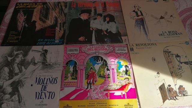 Discos vinilo variados antiguos 5 por separado