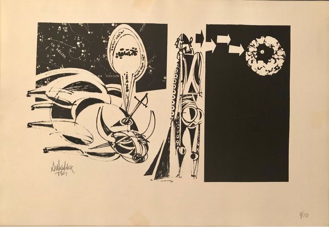 Litografia Salvador Aulestia