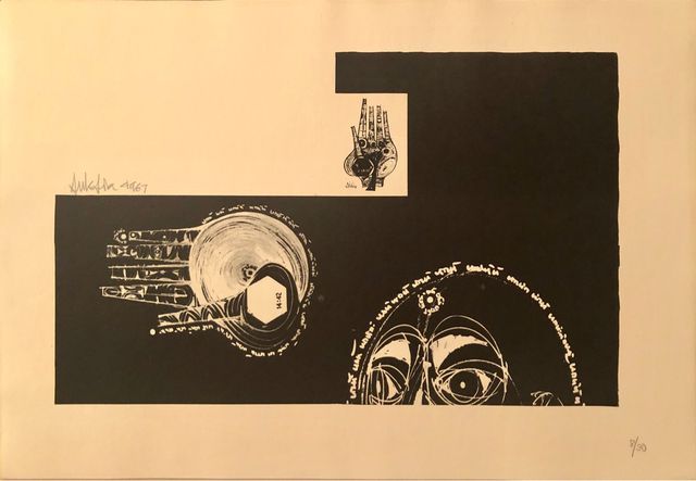 Litografia Salvador Aulestia