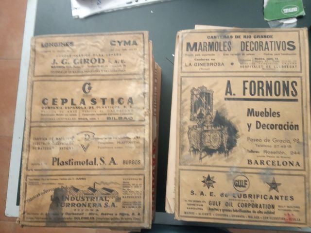 guías de empresas 1955