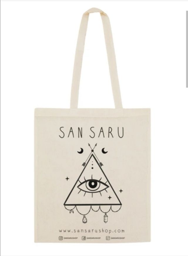 Bolsa totebag de tela San Saru.