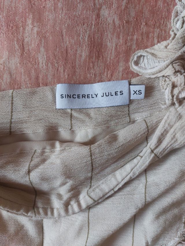 Camiseta de tirantes.