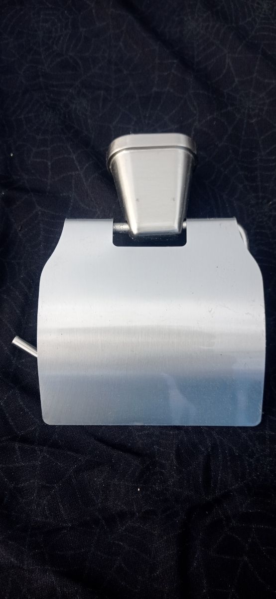 Toallero y portarrollo wc lavabo inoxidable