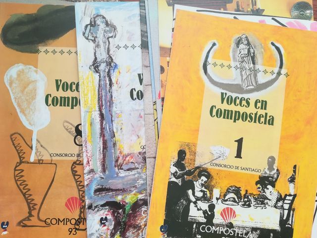 Lote El Camino de Santiago y Voces en Compostela