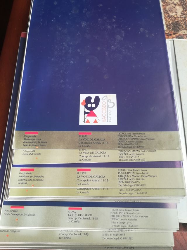 Lote El Camino de Santiago y Voces en Compostela