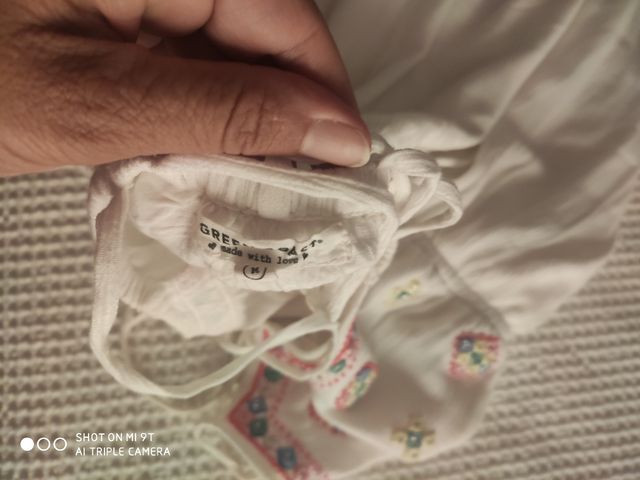 vestido blanco largo