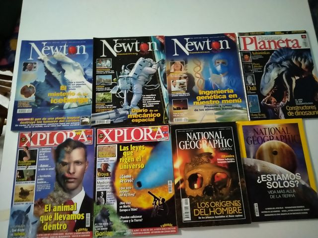 27 REV. " NEWTON, EXPLORA Y NACIONAL GEOGRAFIC"