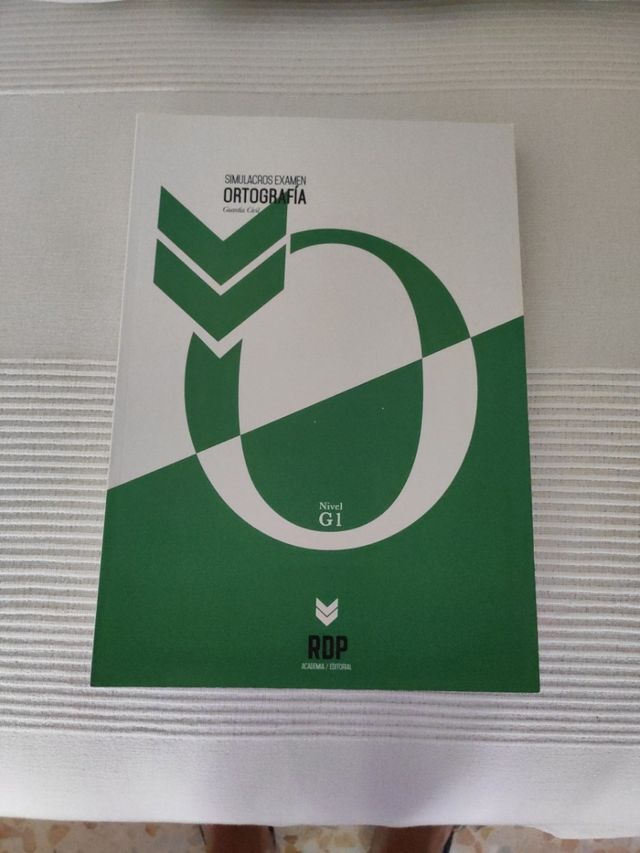 Libro simulacro examen ortografía oposición G.Civi