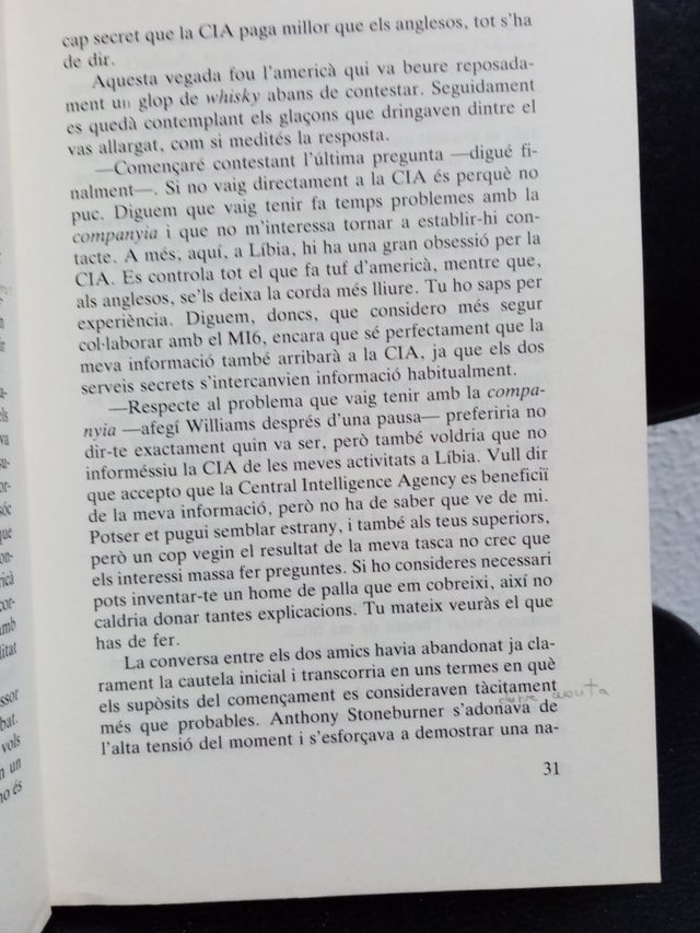 Novel·la "L'americà que estimava Moby Dick"