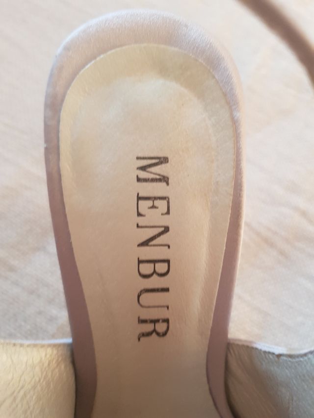 Tacones Lujo Menbur talla 37