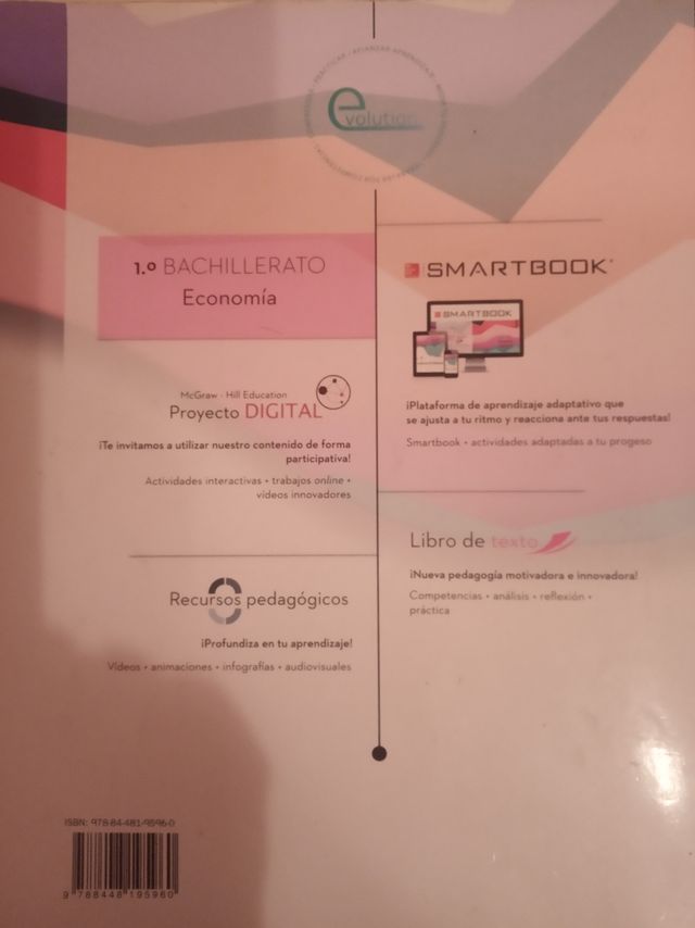 Economía 1° Bachillerato McGraw Hill