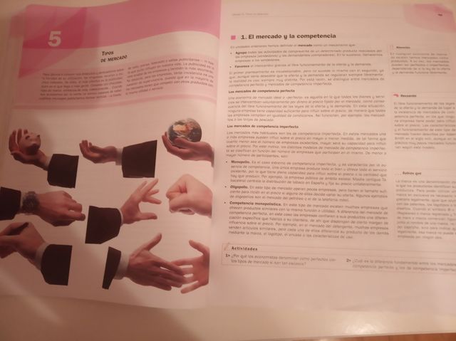 Economía 1° Bachillerato McGraw Hill