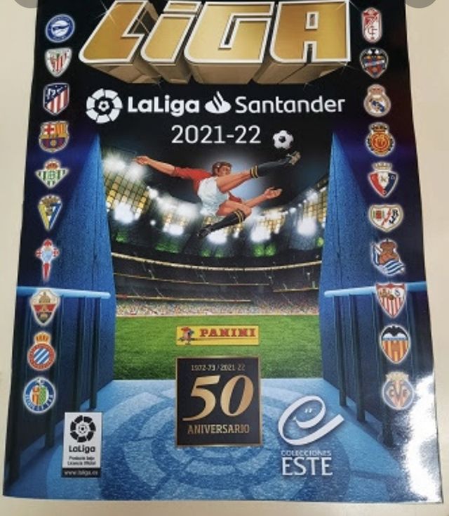 cromos liga santander 2021/2022