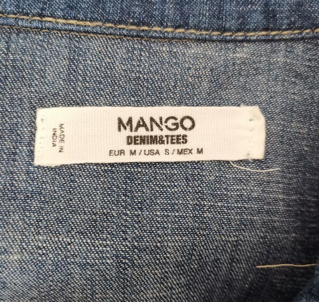 Vestido vaquero Mango