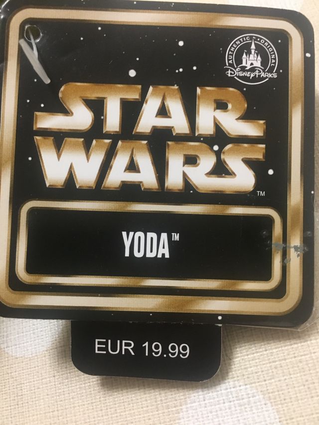 Peluche YODA, Star Wars