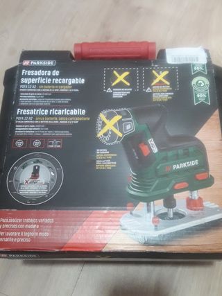 Fresadora de superficie recargable Parkside de segunda mano por 55 EUR en  Madrid en WALLAPOP