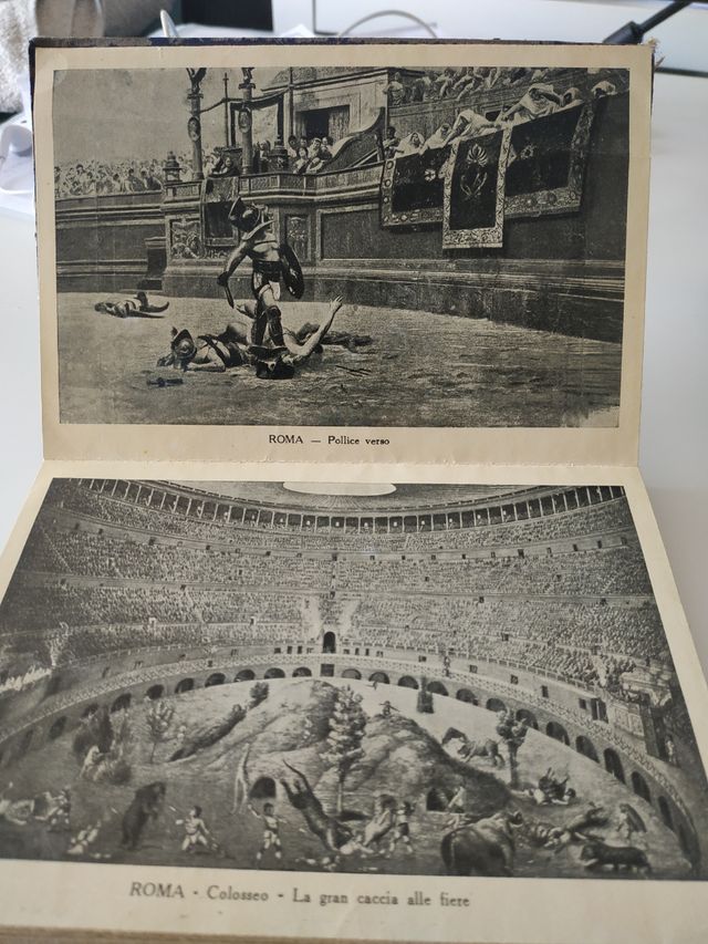 libro postales Roma 1933