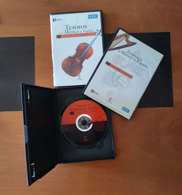 TESOROS MUSICA DE ESPAÑA 12 CD's  ABC