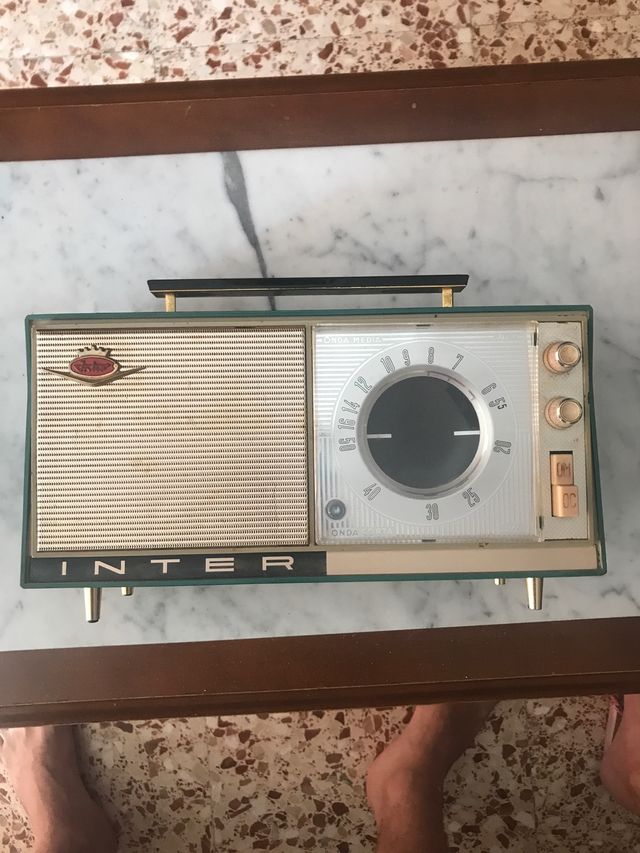 Radio retro inter (de lujo) vintage.