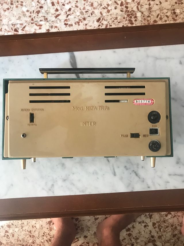 Radio retro inter (de lujo) vintage.