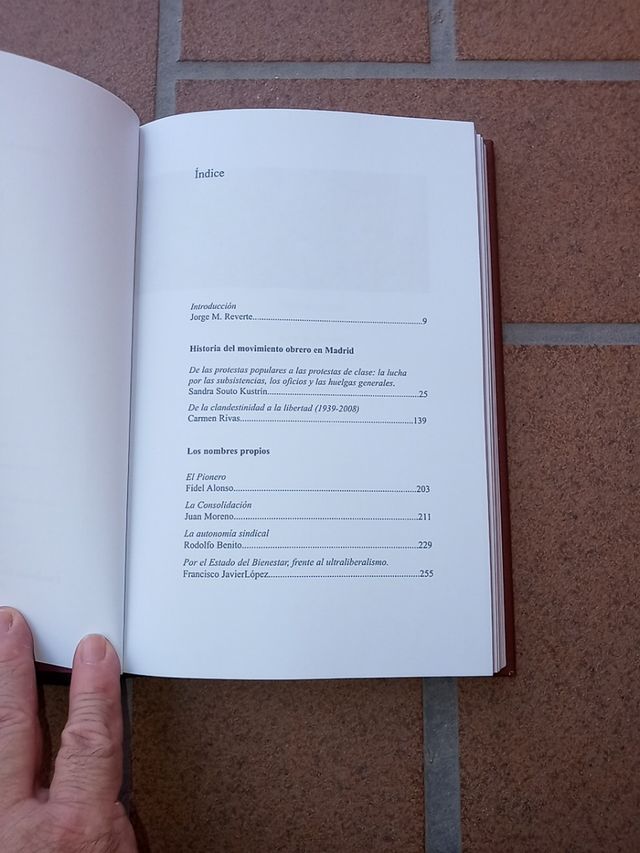 Luchadores. Historia del movimiento obrero Madrid