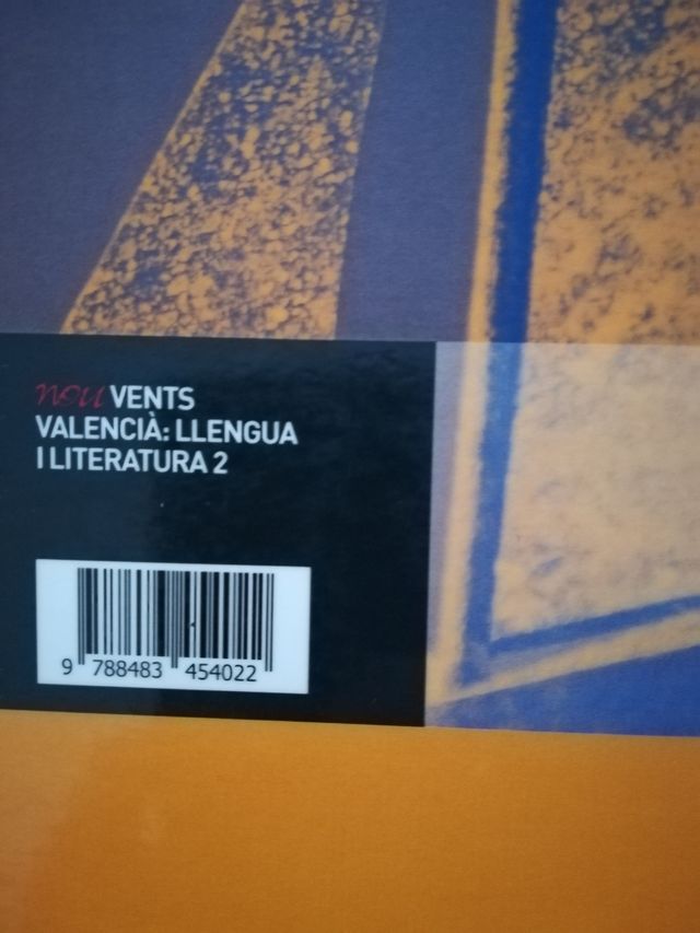 Valencia:Lengua y Literatura 2 Bach