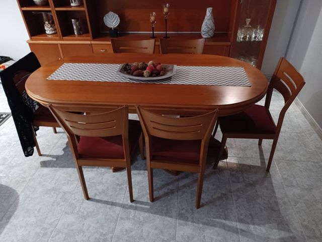 Mueble salon comedor y mesa SILLAS VENDIDAS