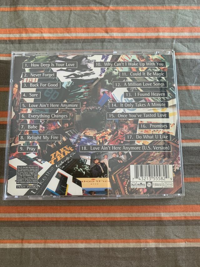 CD Take That - Greatest Hits 1996