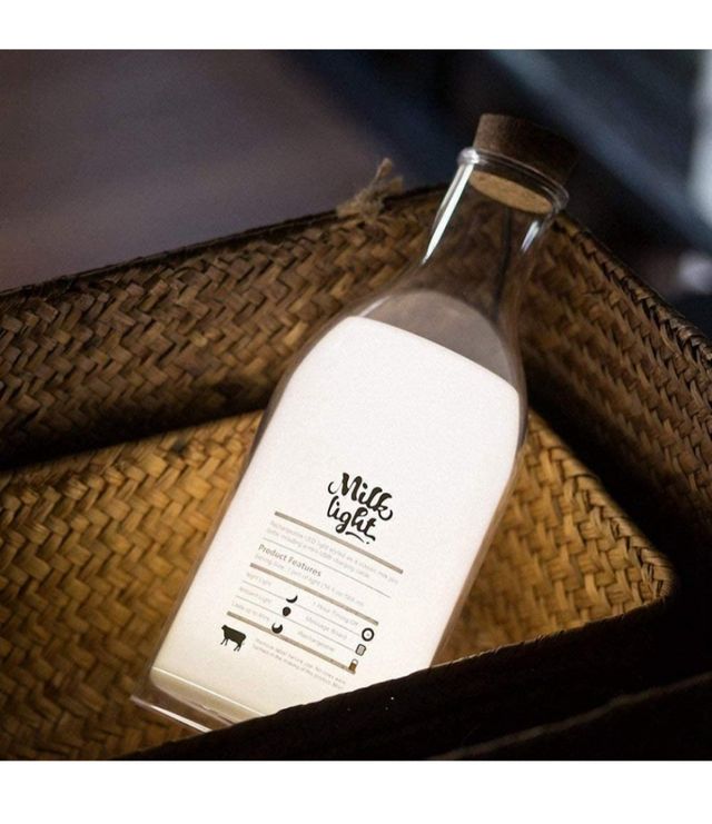 Lámpara recargable con forma de botella NUEVA