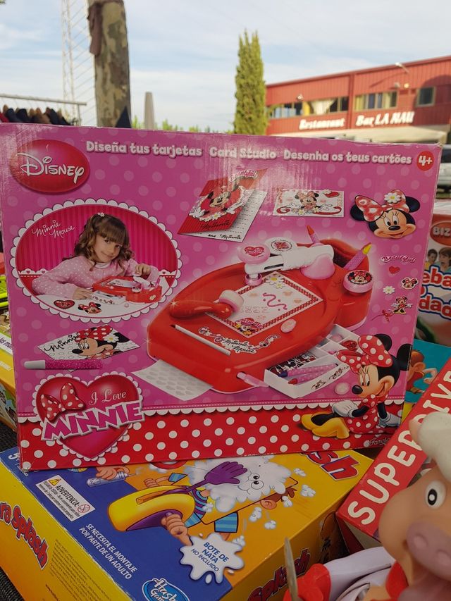 Juego Minnie Tarjetas