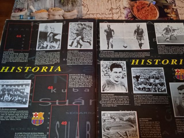 Album cromos f.c.barcelona