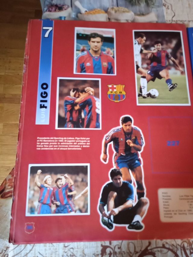 Album cromos f.c.barcelona