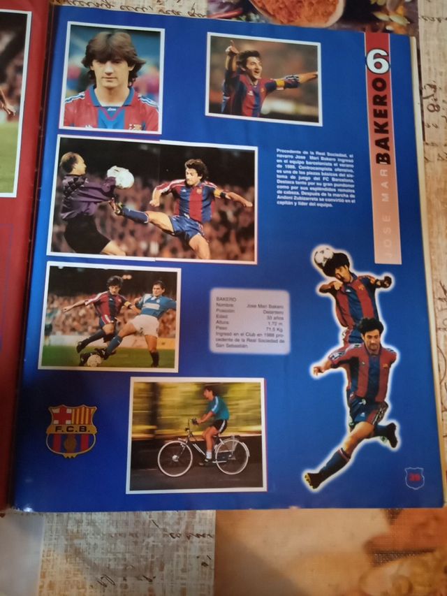 Album cromos f.c.barcelona