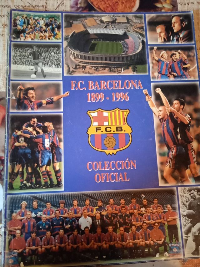 Album cromos f.c.barcelona