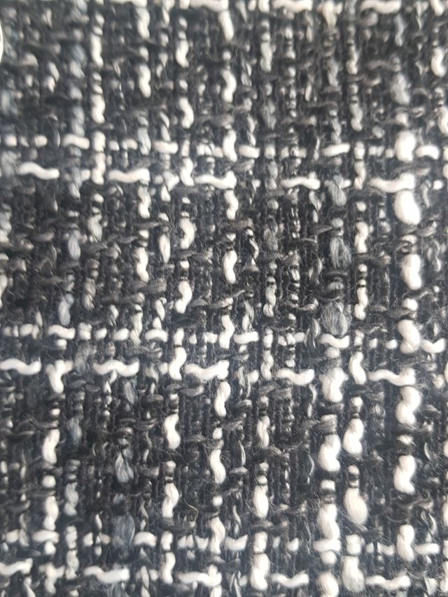 Bolso tela con asas metálicas nuevo