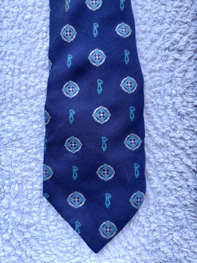 Lote de 4 corbatas de seda vintage