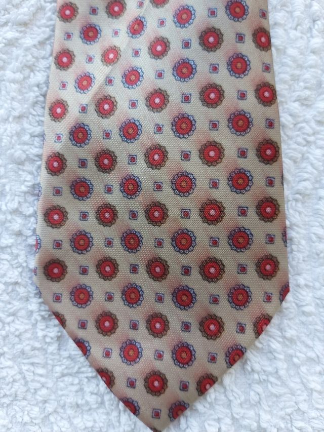 Lote de 4 corbatas de seda vintage