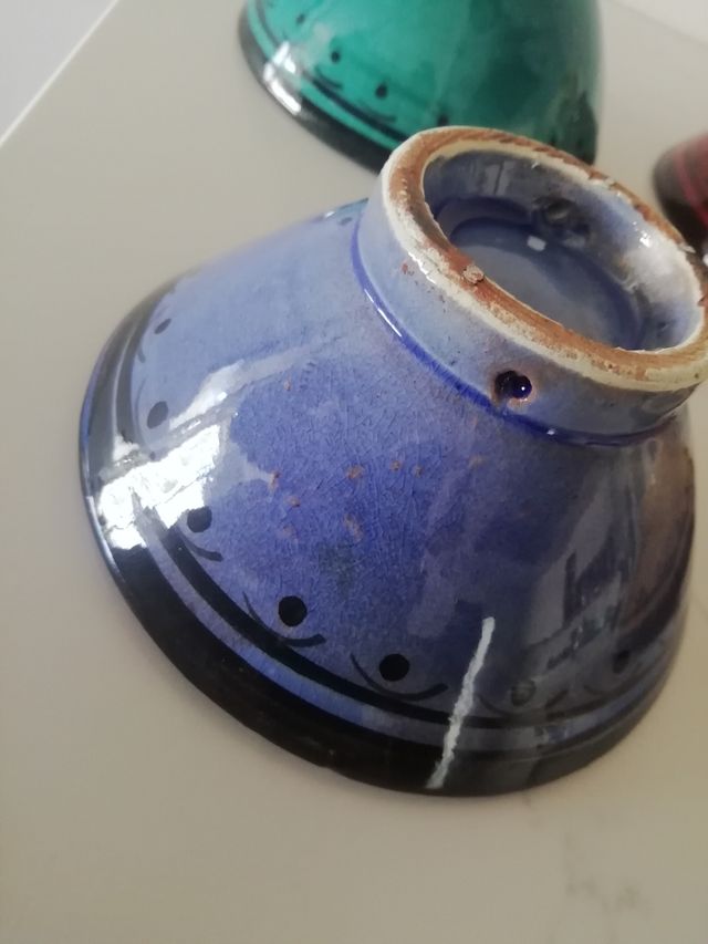 Bols cerámica, pintada a mano.