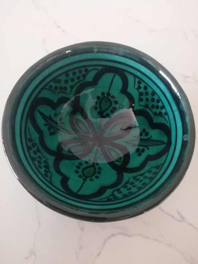 Bols cerámica, pintada a mano.