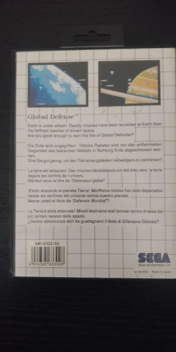 Global Defense Master System