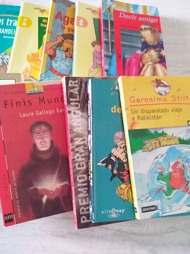 Lote 3 Libros infantiles y juveniles a elegir