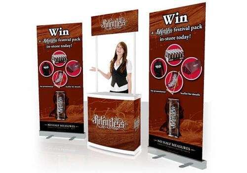 Mostradores promocional - Pop-up display Barcelona