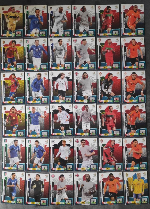 Cromos futbol Eurocopa Polonia/Ucrania 2012 Panini