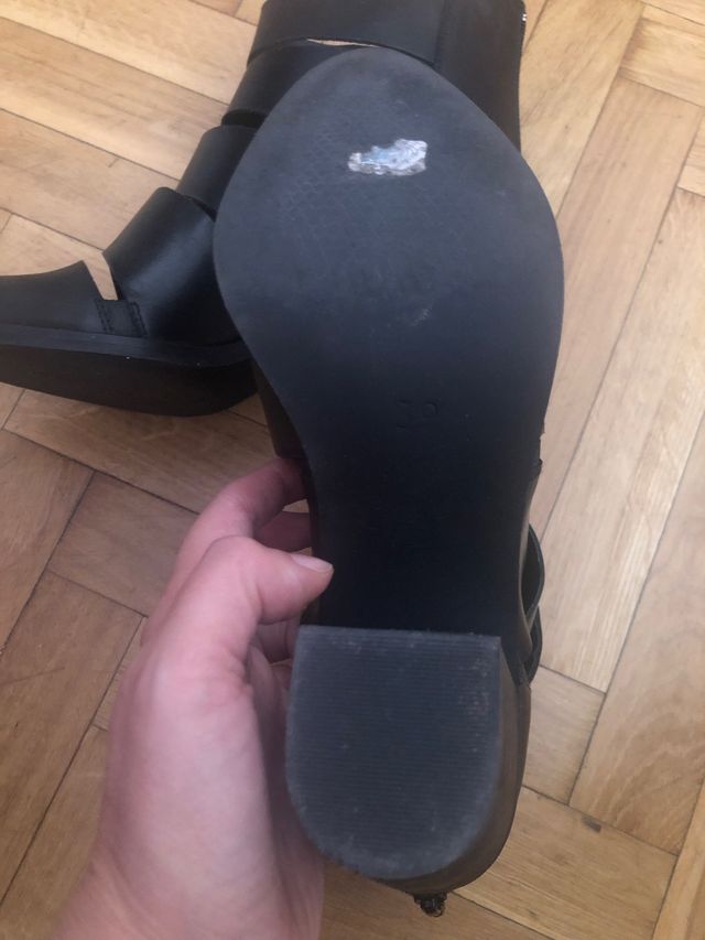 Botines sin estrenar