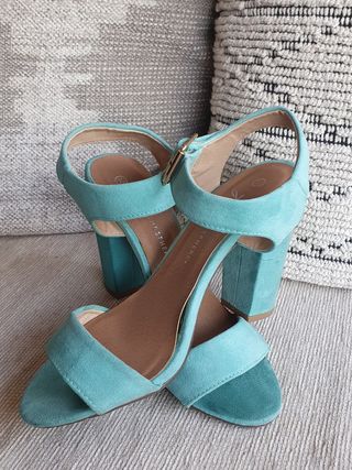 حذاء طويل منتصر أمتعة sandalias tacon azul turquesa - sharethespotlight.org