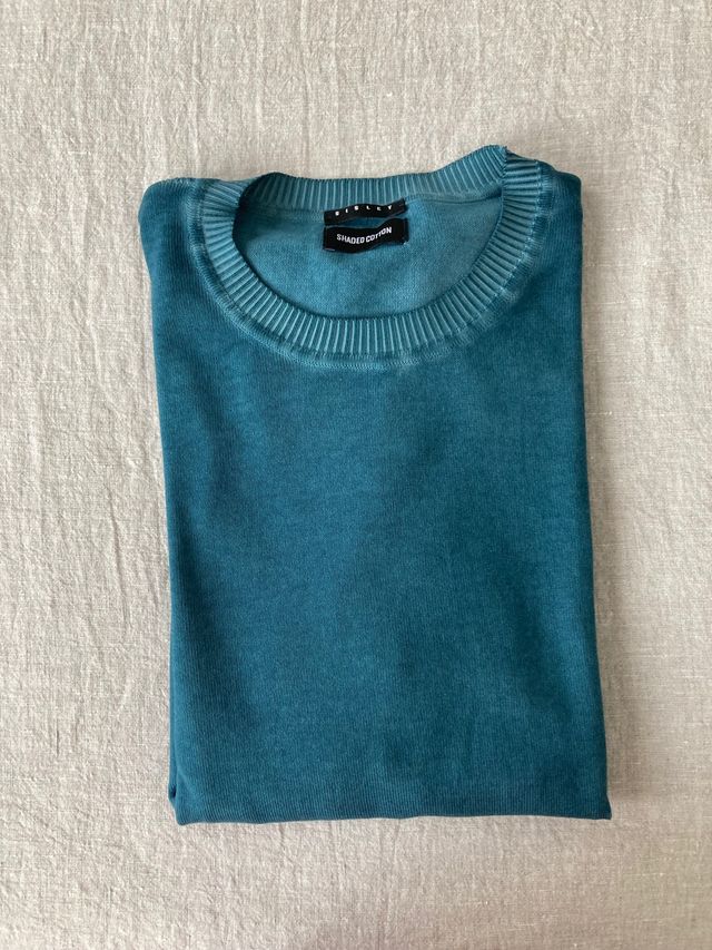 Jersey Sisley lana  hombre nuevos .