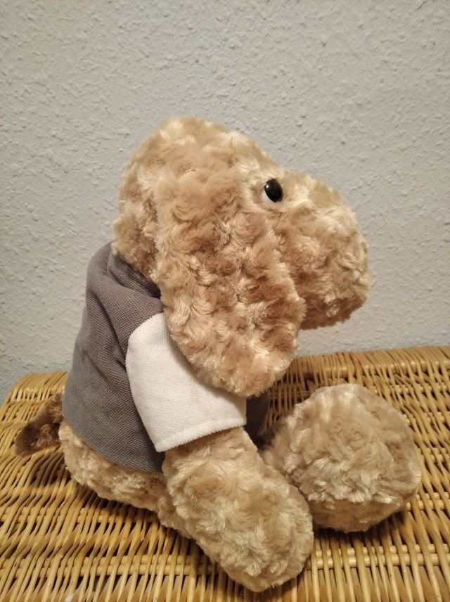 Peluche de perro grande muy suave y blandito
