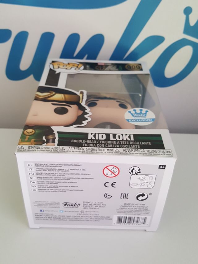 Funko shop pop Kid Loki Metallic 900 Marvel Sylvie