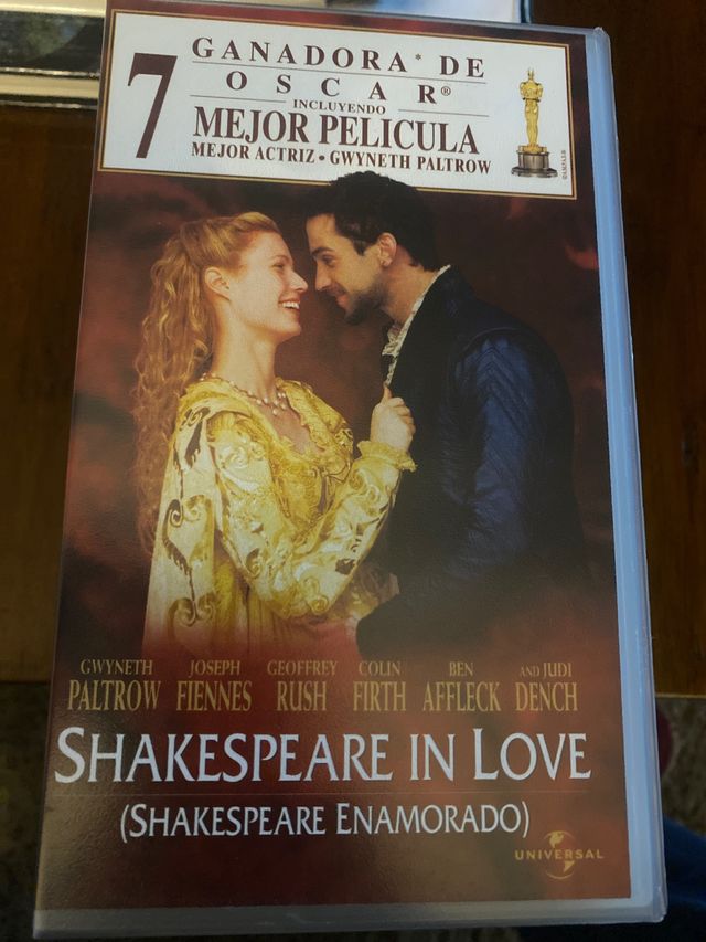 Para coleccionistas de VHS. Shakespeare