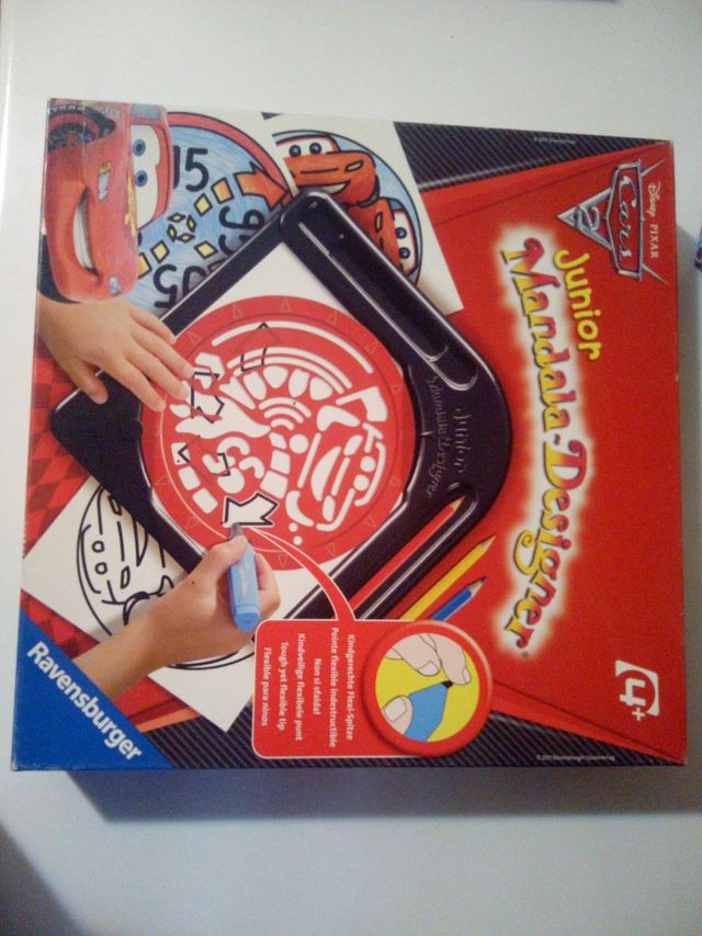 Juego xa dibujar Mandalas Cars